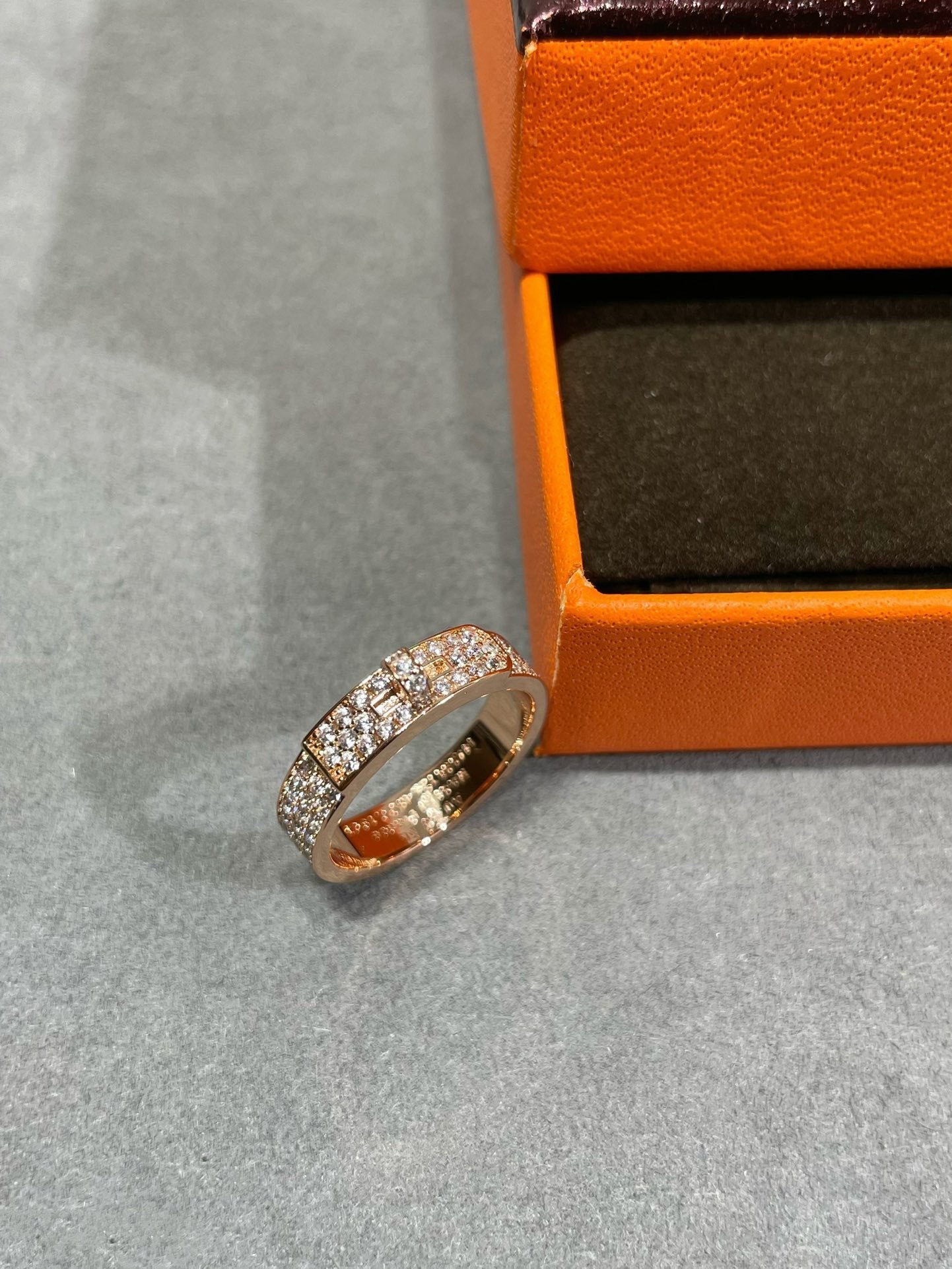 [Demi jewelry]KELLY PINK GOLD DIAMOND RING