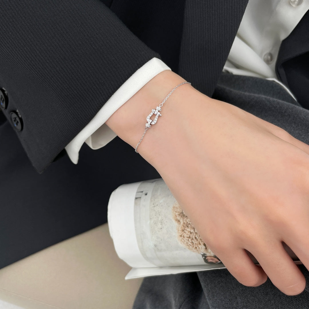 [Demi jewelry]FORCE 10 SMALL CHAIN BRACELET