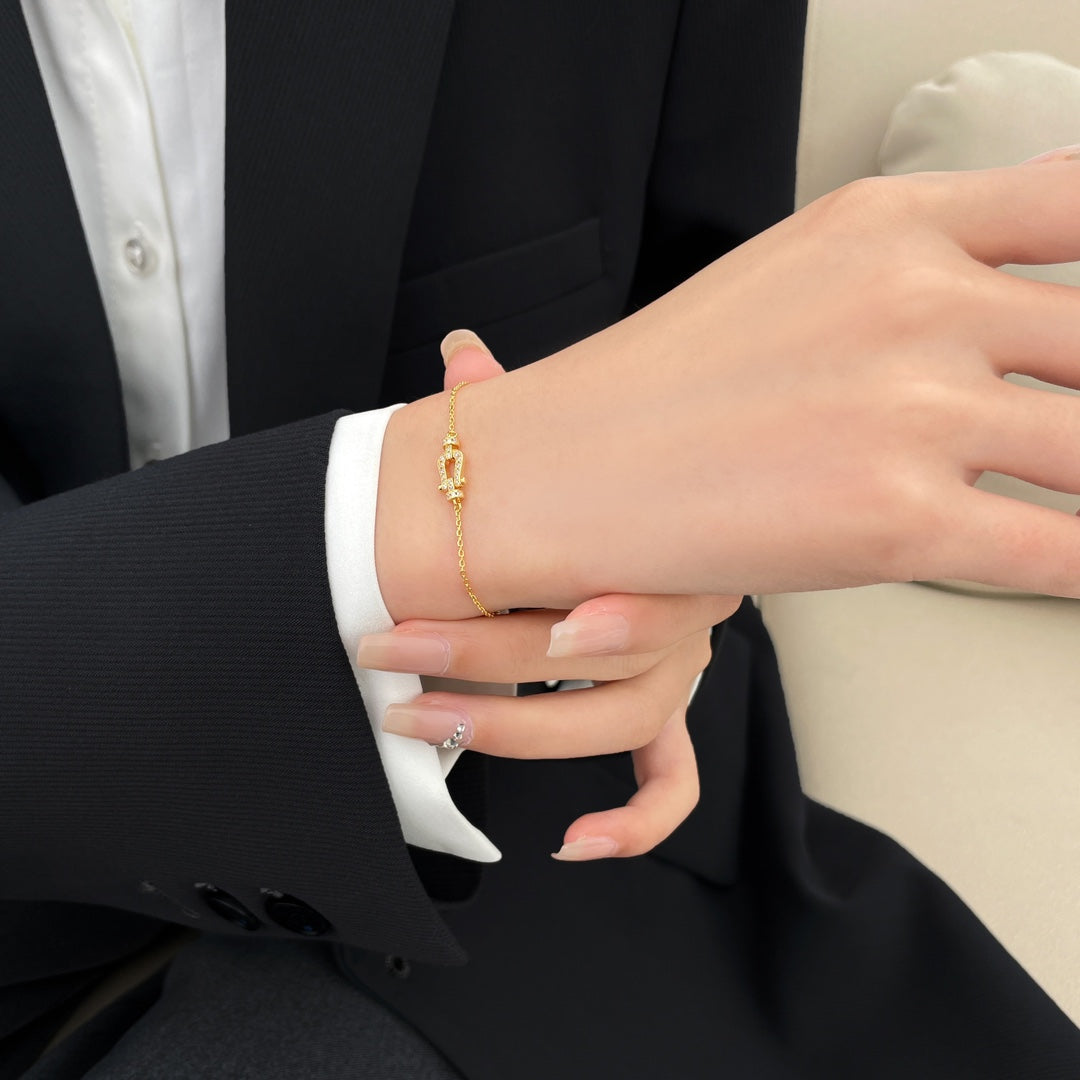 [Demi jewelry]FORCE 10 SMALL CHAIN BRACELET