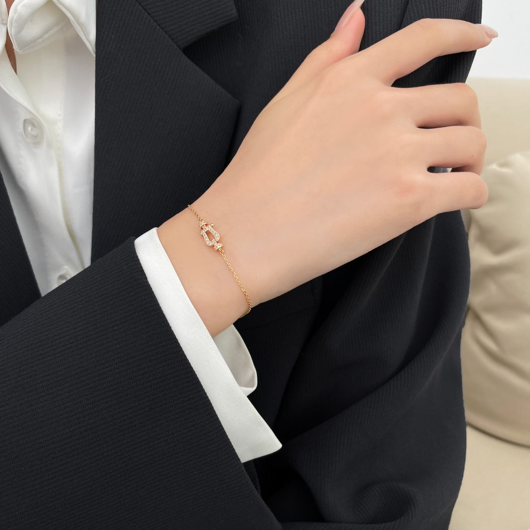 [Demi jewelry]FORCE 10 SMALL CHAIN BRACELET