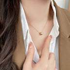 [Demi jewelry]BEE MINI PEDANT DIAMOND NECKLACE