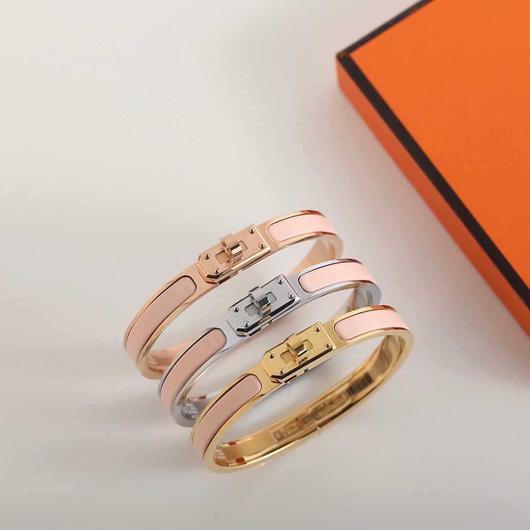 [Demi jewelry]HM KELLY LIGHT PINK BRACELET