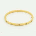 [Demi jewelry]LOVE BRACELET 3.65MM 10 DIAMONDS