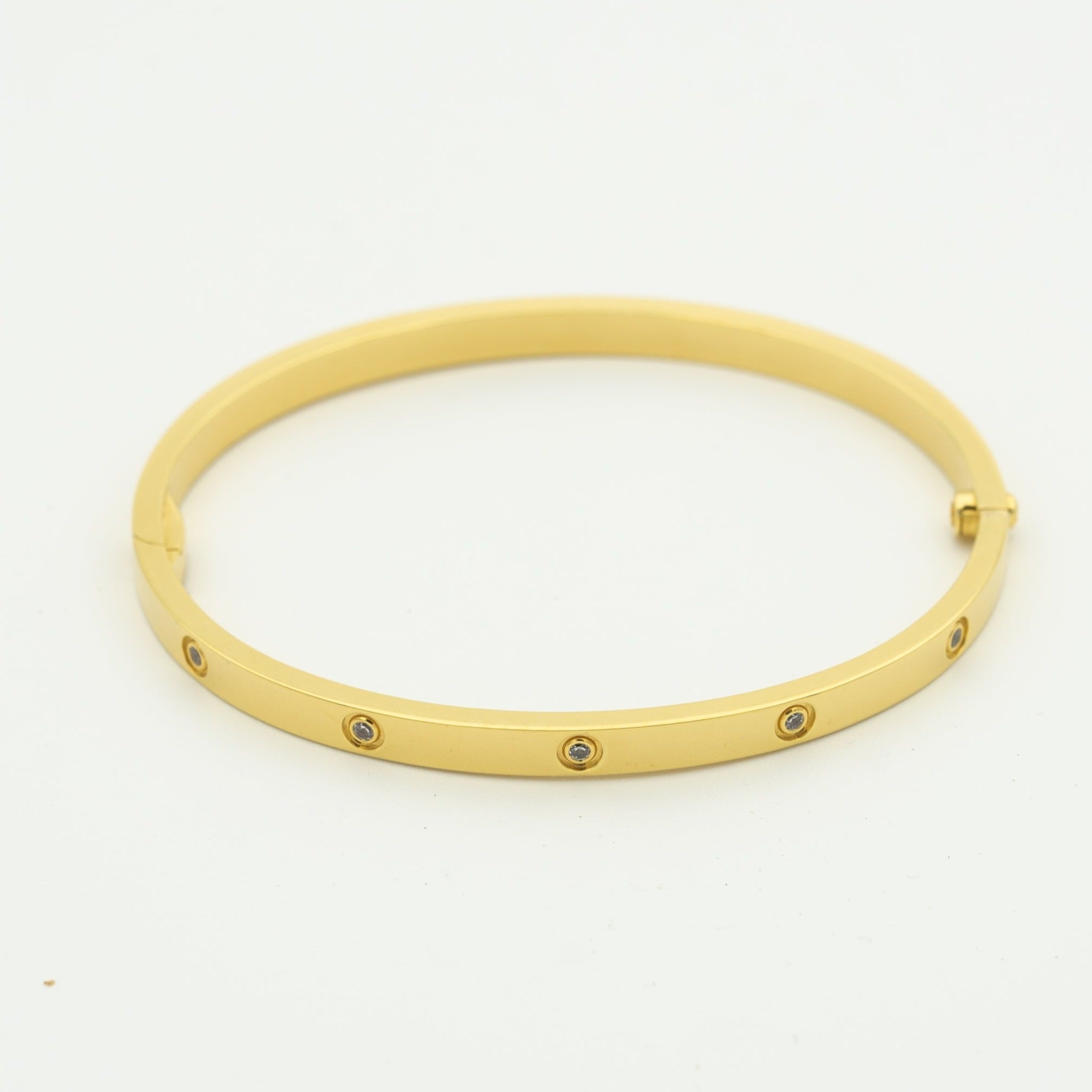 [Demi jewelry]LOVE BRACELET 3.65MM 10 DIAMONDS