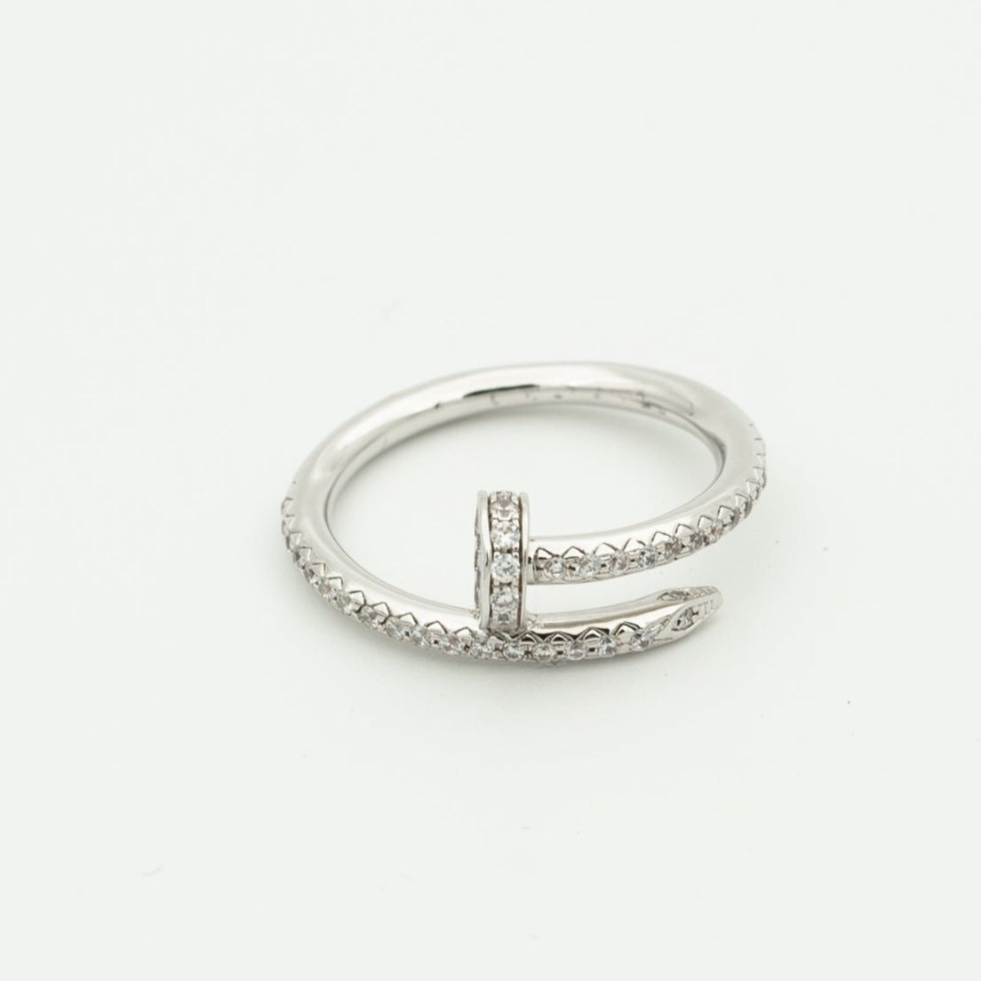 [Demi jewelry]JUSTE RING 1.8MM SILVER DIAMONDS