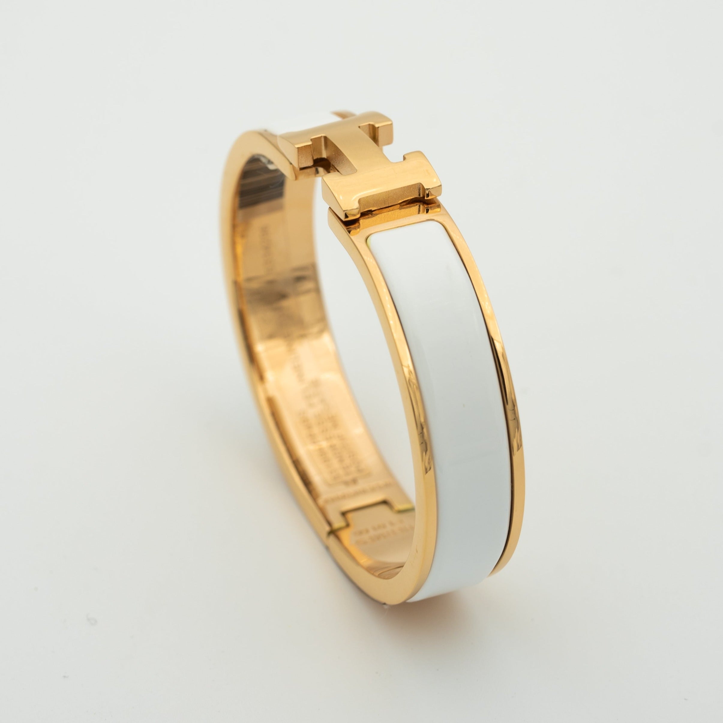 [Demi jewelry]H WHITE BRACELET