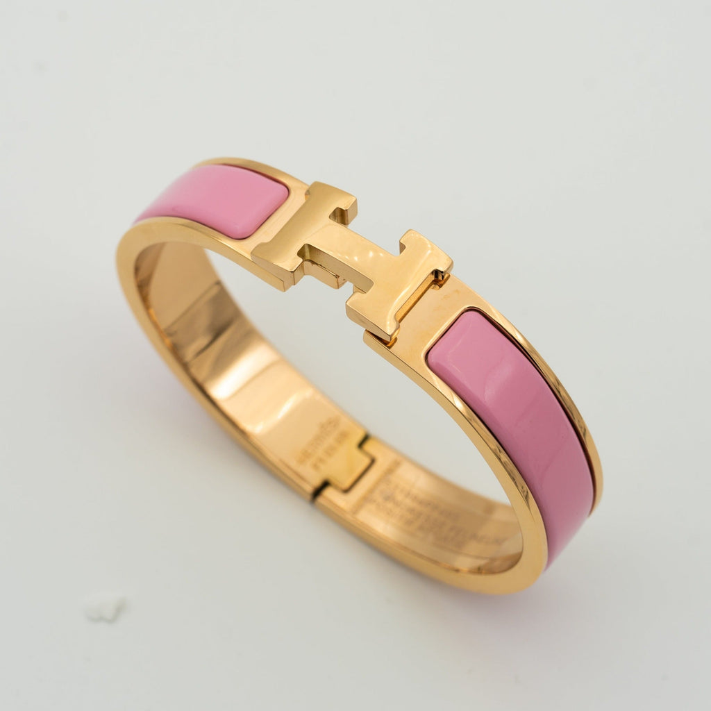 [Demi jewelry]H PINK BRACELET