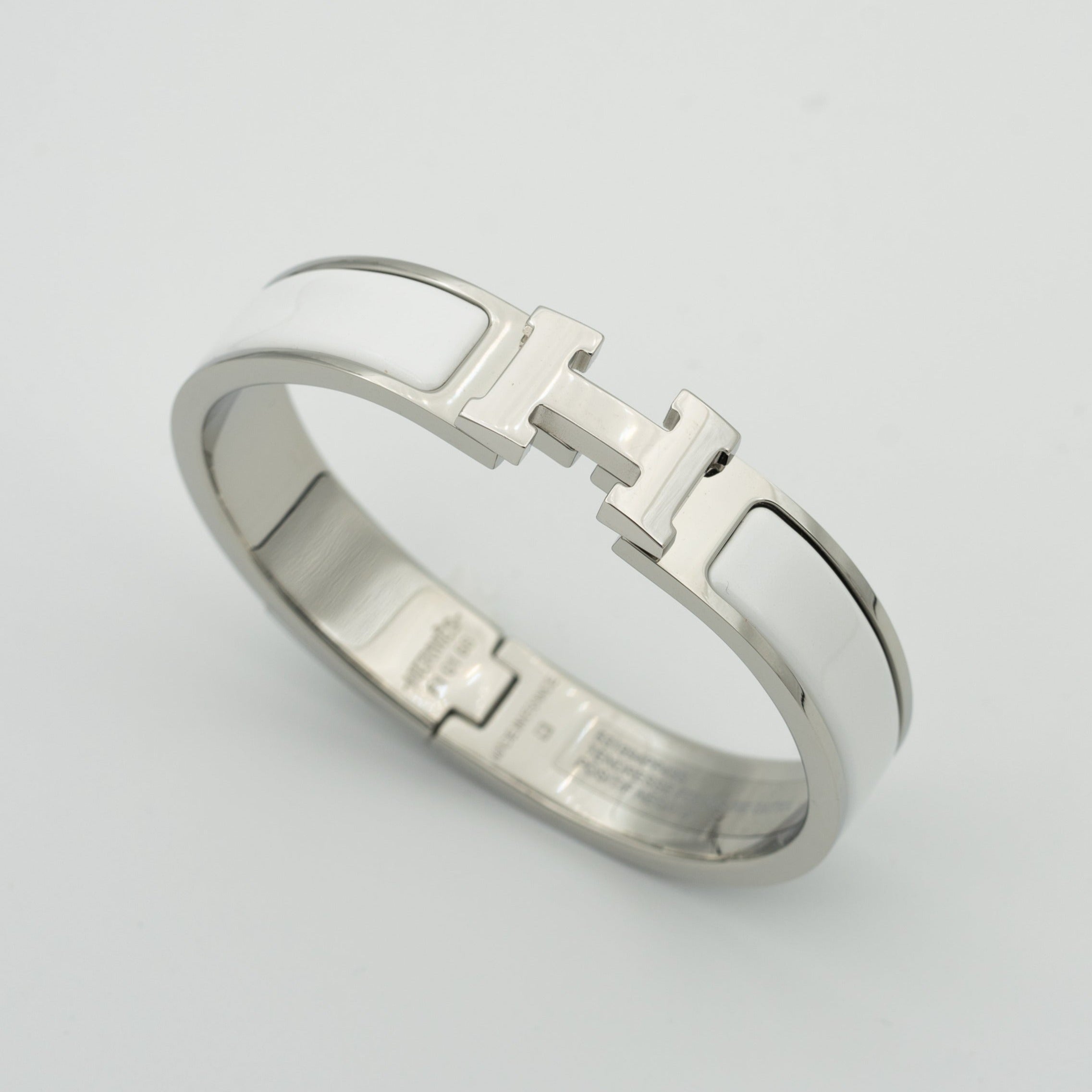 [Demi jewelry]H WHITE BRACELET