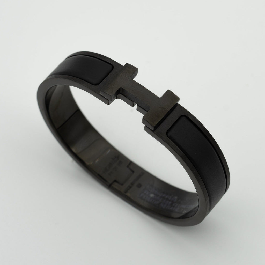 [Demi jewelry]H SO BLACK 12MM