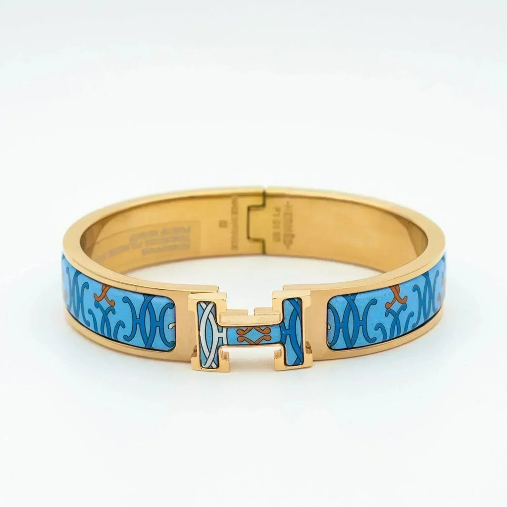 [Demi jewelry]H BRACELET BLUE MULTICOLOR