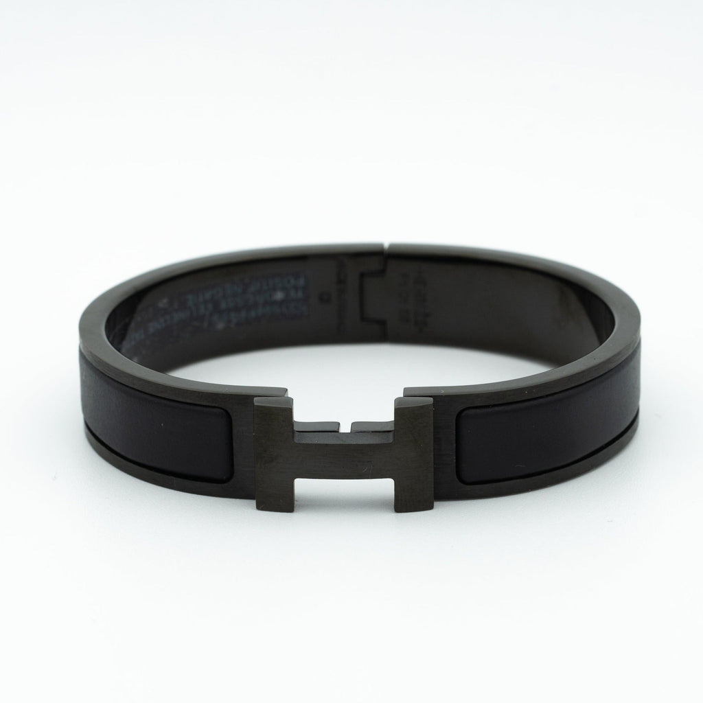 [Demi jewelry]H SO BLACK 12MM