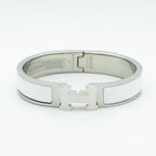 [Demi jewelry]H WHITE BRACELET