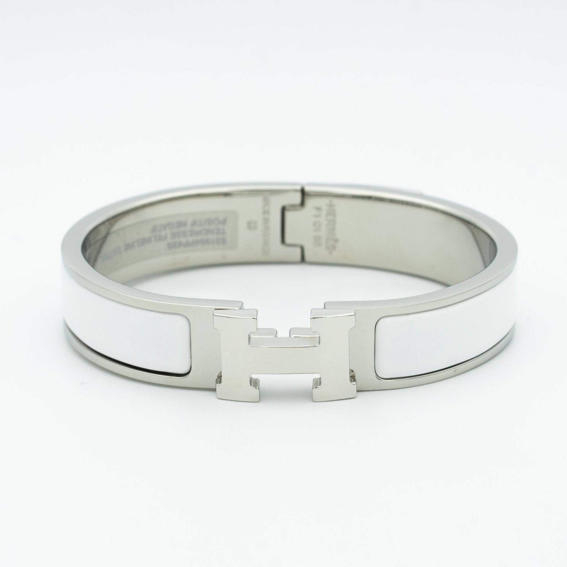 [Demi jewelry]H WHITE BRACELET