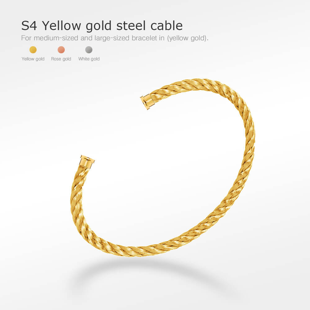 [Demi jewelry]FORCE SERIES BRACELET CABLES 50 CHOICES (DIY SELECTION)