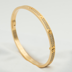 [Demi jewelry]LOVE BRACELET 3.65MM DIAMOND-PAVED