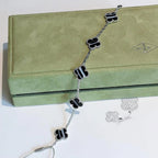 [Demi jewelry] CLOVER 5 MOTIF PULSAR STONE BRACELET COLLECTION