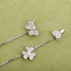 [Demi jewelry]FRIVOLE SILVER 9 FLOWERS NECKLACE