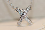 [Demi jewelry]JEUX DE DIAMOND NECKLACE