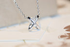 [Demi jewelry]JEUX DE DIAMOND NECKLACE