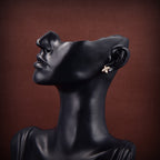 [Demi jewelry]JEUX DE GOLD DIAMOND EARRINGS