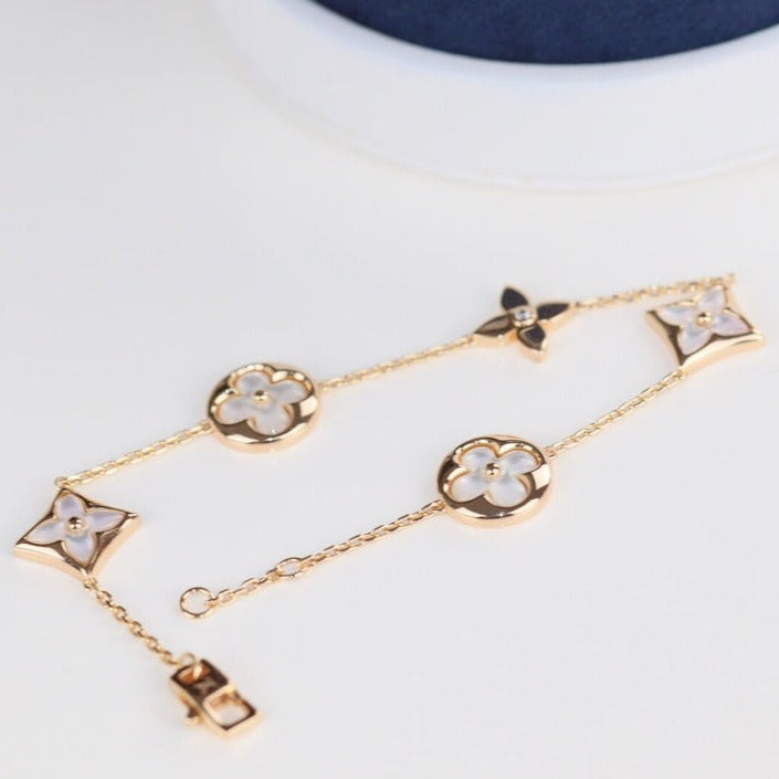 [Demi jewelry]LEAF CLOVER BRACELET