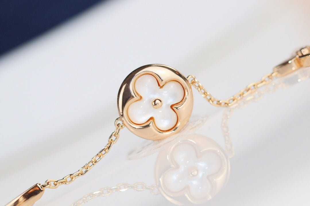 [Demi jewelry]LEAF CLOVER BRACELET