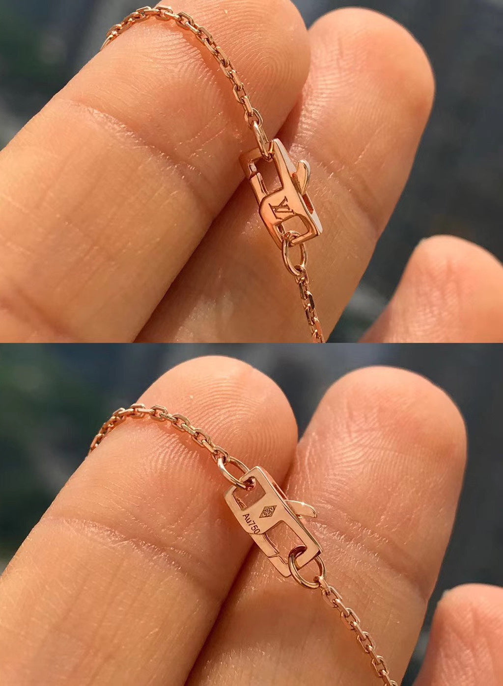 [Demi jewelry]BLOSSOM PENDANT PINK GOLD AND DIAMOND