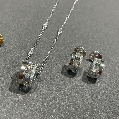 [Mystic ]CHAIN MOVE ROMANE PEDAND NECKLACE