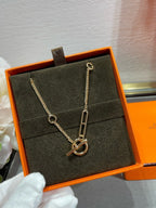 [Demi jewelry]HM STERLING CHAINE D'ANCRE HEART