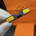 [Demi jewelry]CLIC HM SO BLACK YELLOW BRACELET