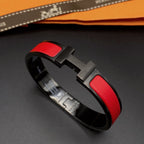 [Demi jewelry]CLIC HM SO BLACK RED BRACELET