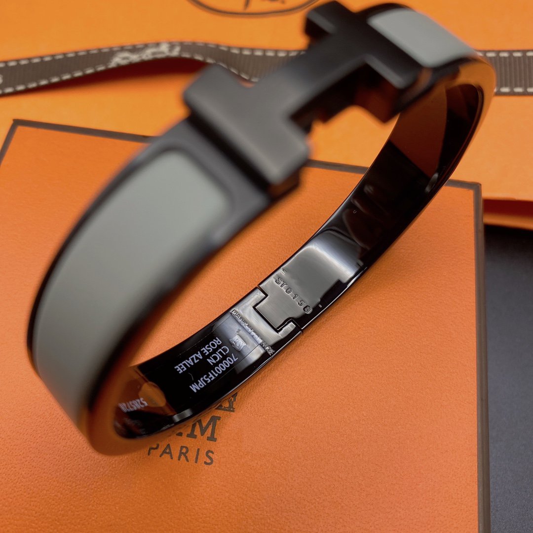 [Mystic]CLIC HM SO BLACK GREY BRACELET