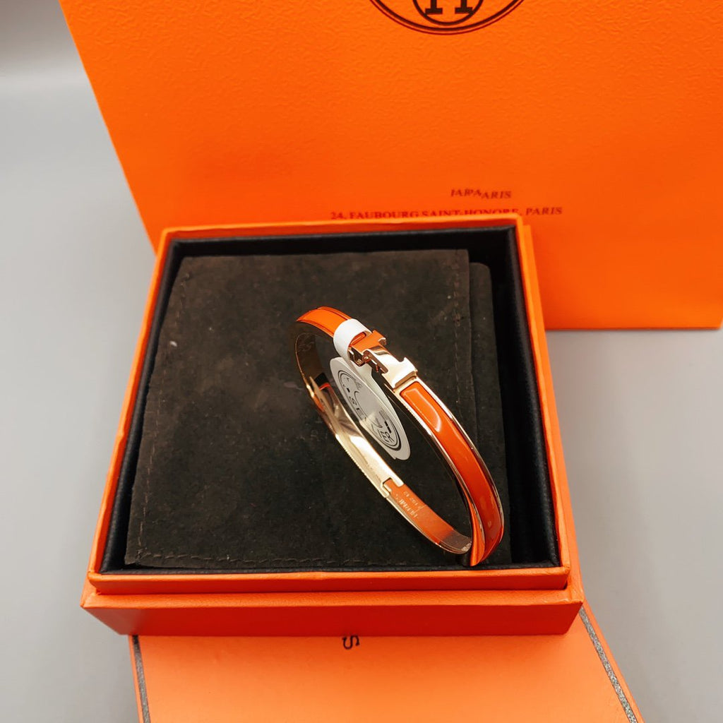 [Demi jewelry]CLASSIC HM CLIC RED 8MM ENAMEL BRACELET