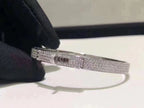 [Demi jewelry]HM KELLY BRACELET IN SILVER AND FULL PAVE DIAMOND