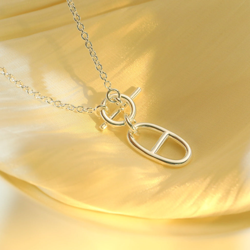 [Demi jewelry]HM CHAINE D'ANCRE PENDANT NECKLACE STERLING SILVER