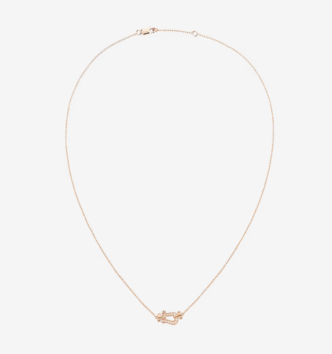 [Demi jewelry]FORCE 10 DIAMOND PINK GOLD NECKLACE MINI MODEL