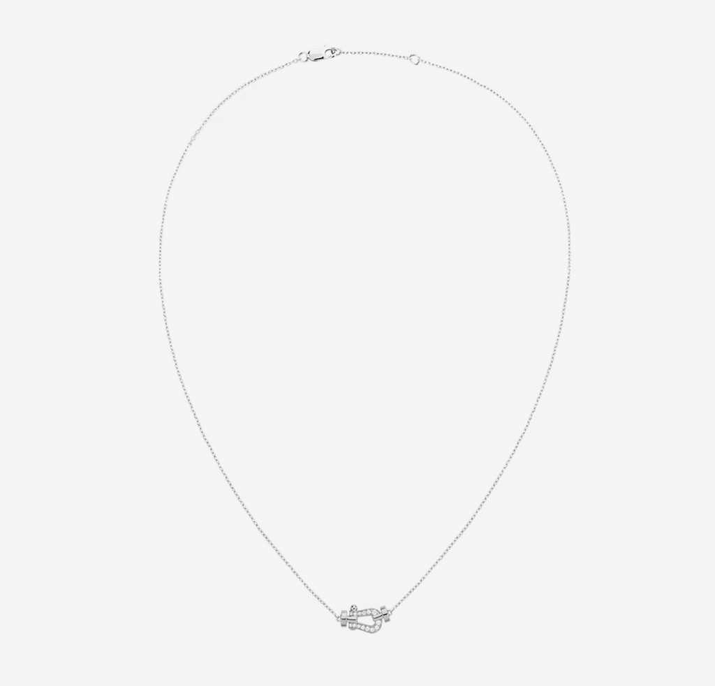 [Demi jewelry]FORCE 10 DIAMOND SILVER NECKLACE MINI MODEL