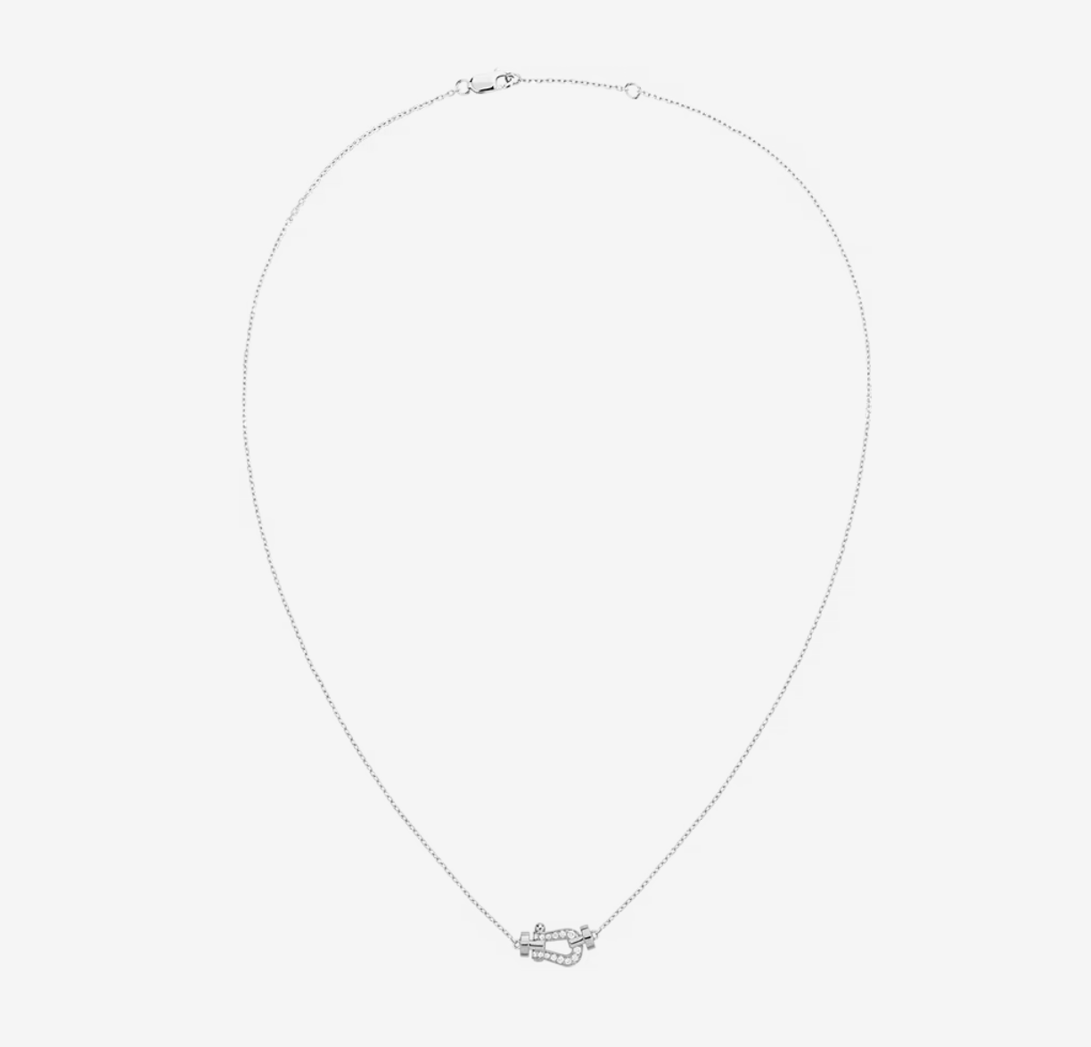 [Demi jewelry]FORCE 10 DIAMOND SILVER NECKLACE MINI MODEL