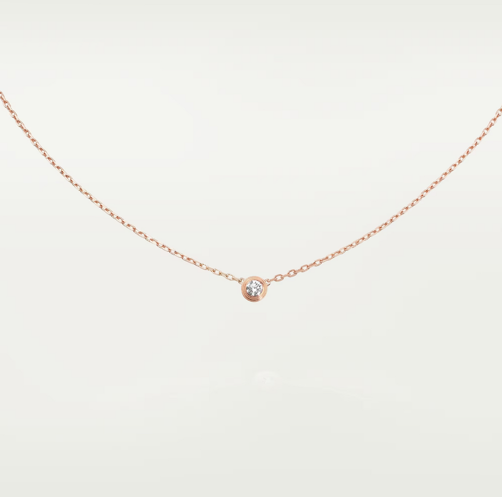 [Demi jewelry]DAMOUR DIAMOND NECKLACE