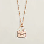 [Demi jewelry]AMULETTE PEDANT ROSE GOLD NECKLACE