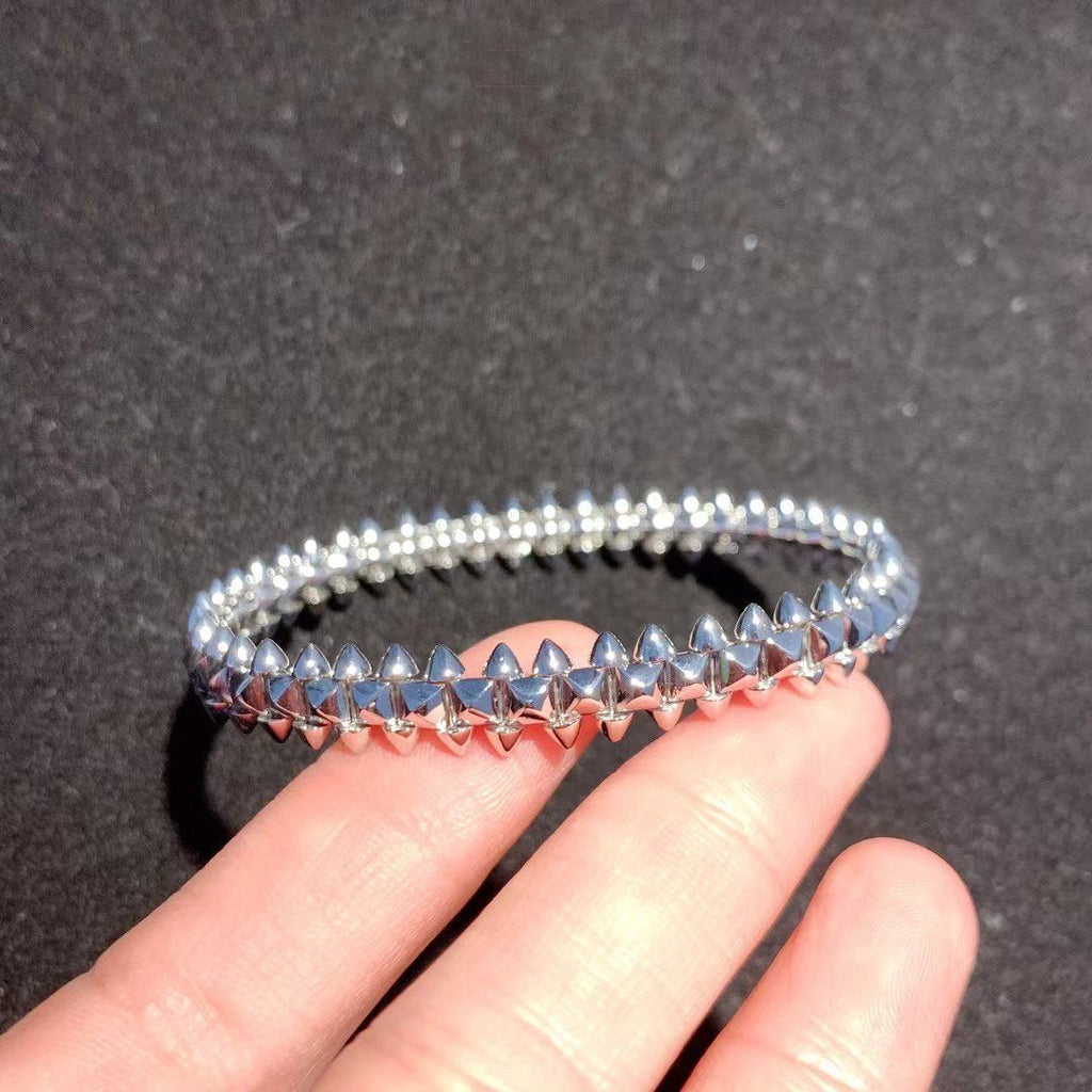 [Demi jewelry]CLASH SILVER BRACELET