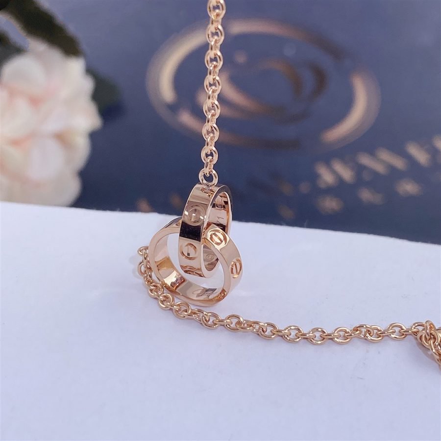 [Demi jewelry]LOVE BRACELET DOUBLE RING