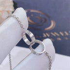 [Demi jewelry]LOVE BRACELET DOUBLE RING