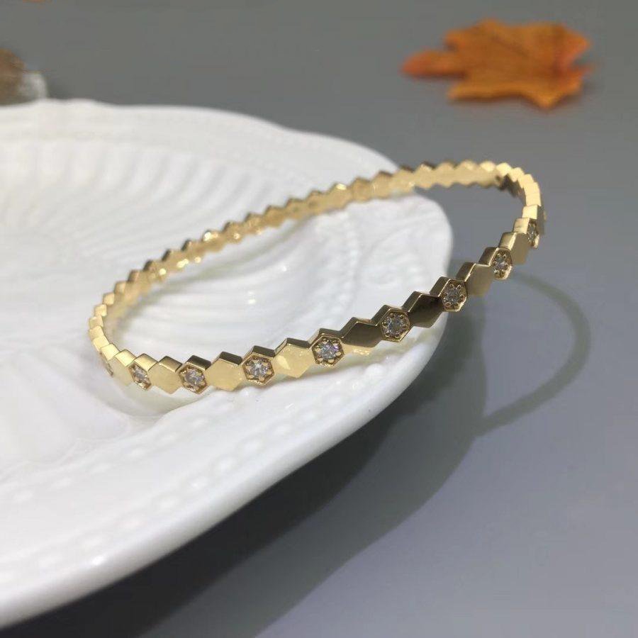 [Demi jewelry]BEE LOVE GOLD DIAMOND BRACELET