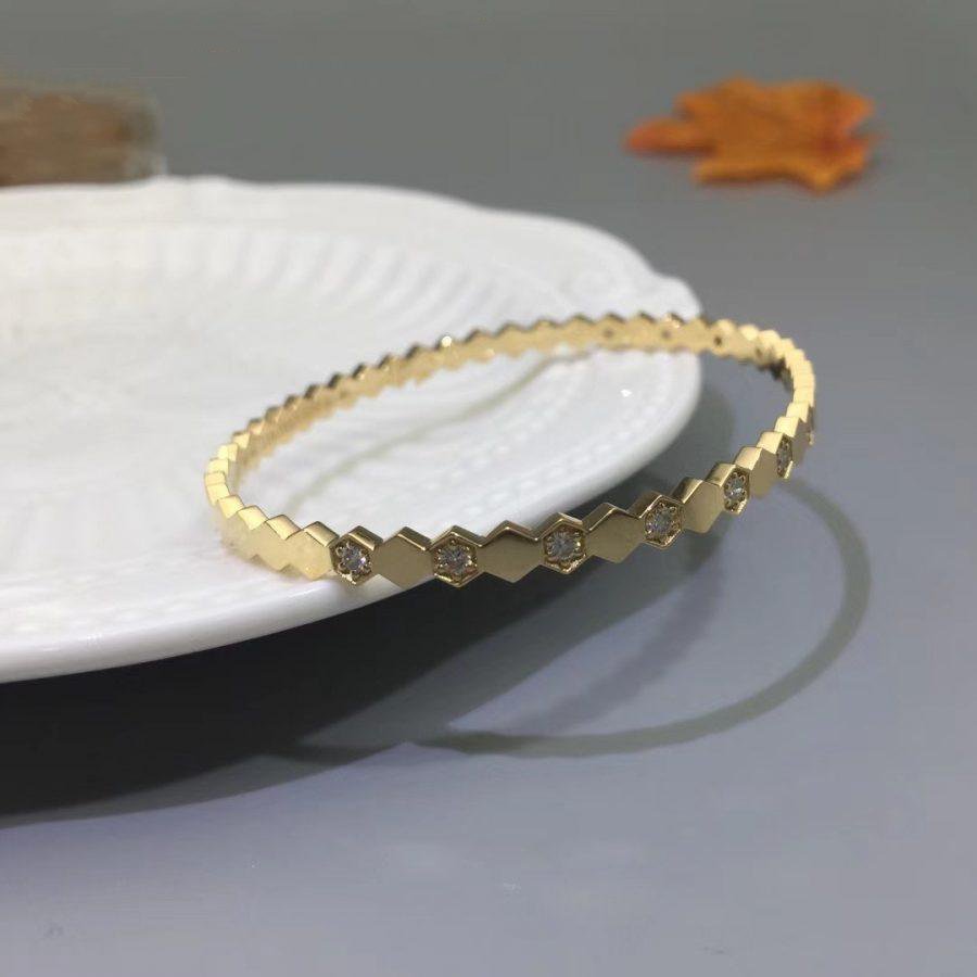 [Demi jewelry]BEE LOVE GOLD DIAMOND BRACELET