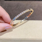 [Demi jewelry]BEE LOVE GOLD BRACELET FULL DIAMOND