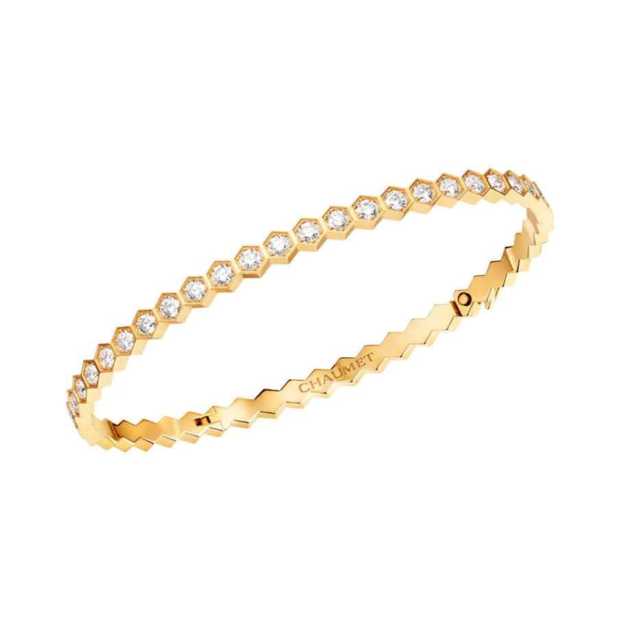 [Demi jewelry]BEE LOVE GOLD BRACELET FULL DIAMOND