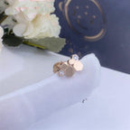 [Demi jewelry]BEE LOVE PINK GOLD DIAMOND EARRINGS