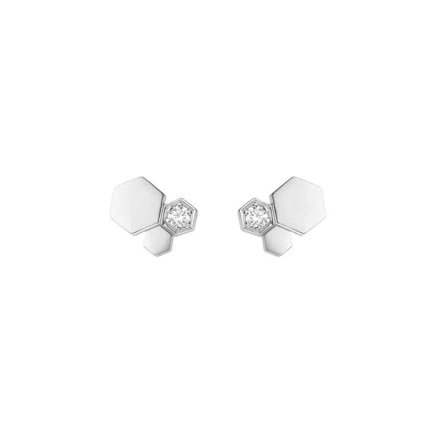 [Demi jewelry]BEE LOVE SILVER DIAMOND EARRINGS