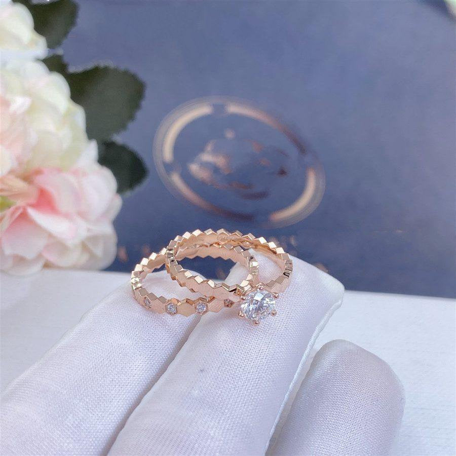 [Demi jewelry]BEE LOVE RING PINK GOLD DIAMOND